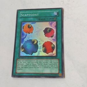 YuGiOh! Scapegoat (SDJ-041) holo 1st edition